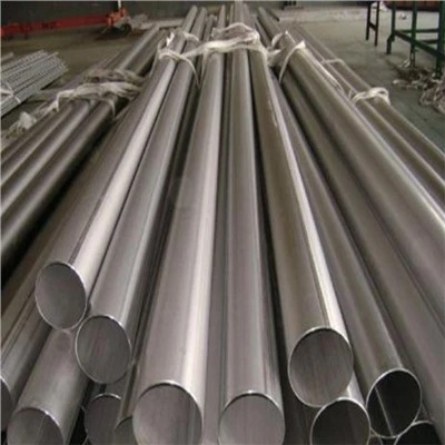 304 Stainless Steel Tabung Bulat Menebal Mulus