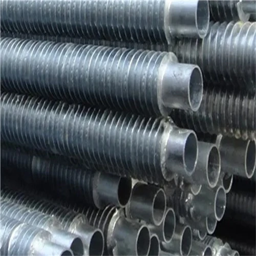 Carbon Steel Finned Tube Pertukaran Panas Rolled Fin Tube Pembuangan Panas Frekuensi Tinggi